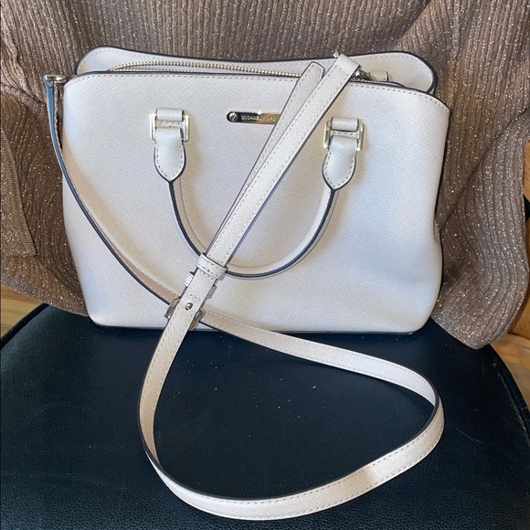 Michael Kors Cream Crossbody Bag